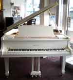 Waldstein white grand piano for sale